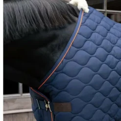 Kentucky Horsewear - Couverture d'écurie Wave marine 160g