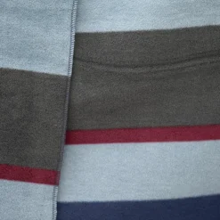 Kentucky Horsewear - Couverture séchante carré heavy stripes marine/ gris