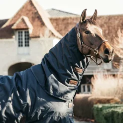 Kentucky Horsewear - Couvre-cou d’extérieur imperméable marine 0g