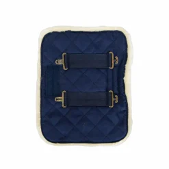 Kentucky Horsewear - Extension de poitrail matelassé mouton vegan 2 boucles marine
