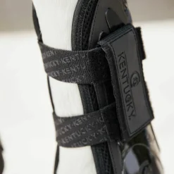 Kentucky Horsewear - Guêtres ouvertes velcro noir x2