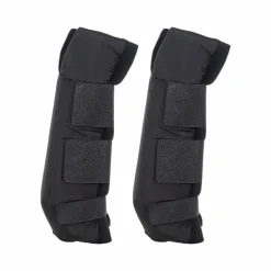 Kentucky Horsewear - Guêtres d'écurie longues Protect postérieurs noir (x2)