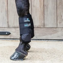 Kentucky Horsewear - Guêtres de cross antérieurs 3D Air Flow Skin Friendly noir