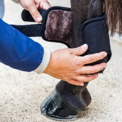 Kentucky Horsewear - Guêtres de cross courtes postérieurs 3D Air Flow Skin Friendly noir