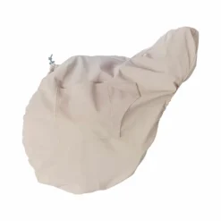 Kentucky Horsewear - Housse de selle cso/ mixte avec plaque en or beige