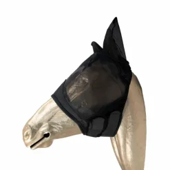 Kentucky Horsewear - Masque anti-mouches classic avec oreilles noir