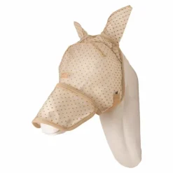 Kentucky Horsewear - Masque anti-mouches Heart avec oreilles et nez beige