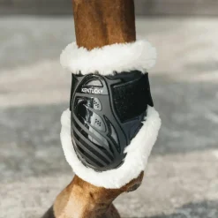 Kentucky Horsewear - Protège-boulets jeunes chevaux mouton vegan noir