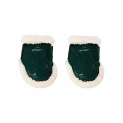 Kentucky Horsewear - Protège-boulets jeunes chevaux mouton vegan vert foncé