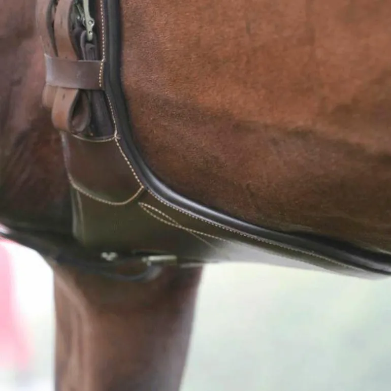 Kentucky Horsewear - Sangle bavette courte marron