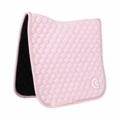 Kentucky Horsewear - Tapis de dressage 3D logo Onion Quilt rose clair