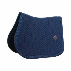 Kentucky Horsewear - Tapis de selle Metal Chain marine