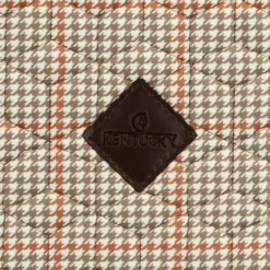 Kentucky Horsewear - Tapis de selle Pied de Poule beige