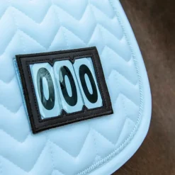 Kentucky Horsewear - Tapis de selle Fishbone Competition blanc