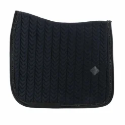 Kentucky Horsewear - Tapis de dressage Velvet Pearls noir