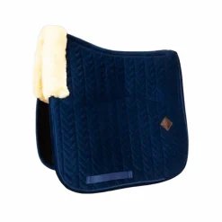 Kentucky Horsewear - Tapis de dressage Skin Friendly Velvet marine