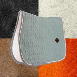 Kentucky Horsewear - Tapis de selle Laine bleu clair