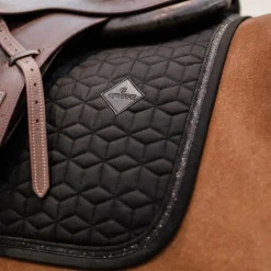 Kentucky Horsewear - Tapis de selle Glitter Rope noir