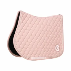 Kentucky Horsewear - Tapis de selle 3D logo Onion Quilt vieux rose