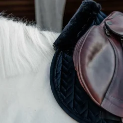 Kentucky Horsewear - Tapis de selle Skin Friendly Velvet noir