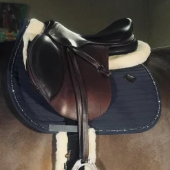 Kentucky Horsewear - Tapis de selle Pearls gris