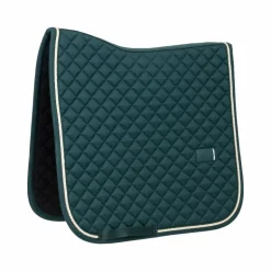 Kentucky Horsewear - Tapis de dressage Diamond Rope vert pin