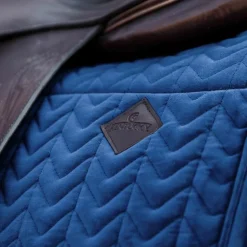 Kentucky Horsewear - Tapis de selle Skin Friendly Velvet marine
