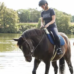 Kentucky Horsewear - Tapis de selle Skin Friendly Velvet marine