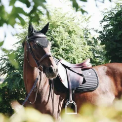 Kentucky Horsewear - Tapis de dressage Pearls gris