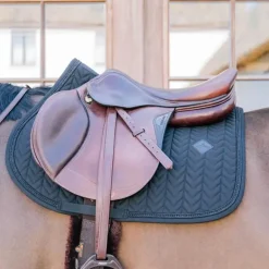 Kentucky Horsewear - Tapis de selle Metal Chain noir