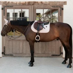 Kentucky Horsewear - Tapis de selle Velvet soft rose