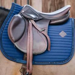 Kentucky Horsewear - Tapis de selle Pearls marine
