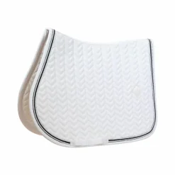 Kentucky Horsewear - Tapis de selle Metal Chain blanc