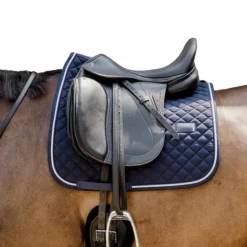 Kentucky Horsewear - Tapis de dressage Diamond Rope marine