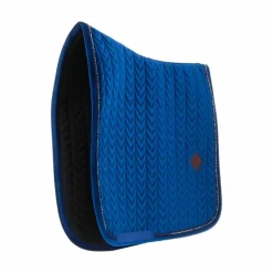 Kentucky Horsewear - Tapis de dressage Velvet Pearls marine