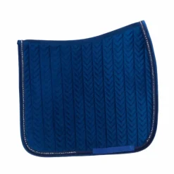 Kentucky Horsewear - Tapis de dressage Velvet Pearls marine