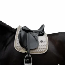 Kentucky Horsewear - Tapis de dressage Glitter Band beige