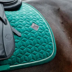 Kentucky Horsewear - Tapis de dressage Velvet Vert foncé