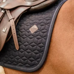 Kentucky Horsewear - Tapis de selle Glitter Rope marine