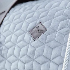 Kentucky Horsewear - Tapis de dressage Basic Velvet gris