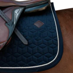 Kentucky Horsewear - Tapis de selle Velvet dark navy