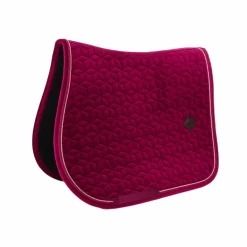Kentucky Horsewear - Tapis de selle Velvet jumping Fuchsia