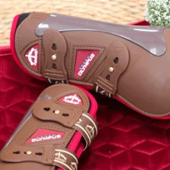 Kentucky Horsewear - Tapis de selle Velvet jumping Fuchsia