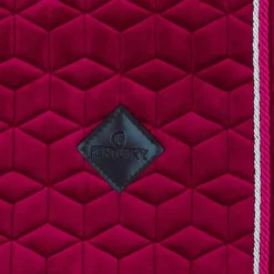 Kentucky Horsewear - Tapis de selle Velvet jumping Fuchsia