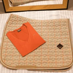 Kentucky Horsewear - Tapis de dressage Pied de Poule beige