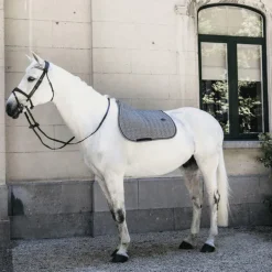 Kentucky Horsewear - Tapis de selle Pied de Poule noir