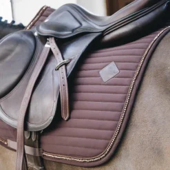 Kentucky Horsewear - Tapis de dressage Pearls marron