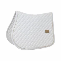 Kentucky Horsewear - Tapis de selle Diamond Rope blanc