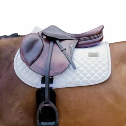 Kentucky Horsewear - Tapis de selle Diamond Rope blanc