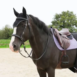 Kentucky Horsewear - Tapis de selle Velvet Jumping Violet